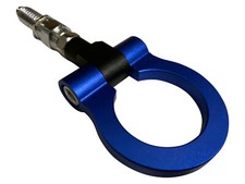 BLUE TOW HOOK TOWING EYE LOOP for SEAT IBIZA 2002 - 2008