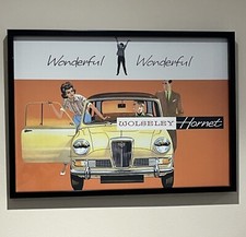 BMC Mini - Wolseley Hornet Wonderful Cool Retro Garage Man Cave Wall Art Poster