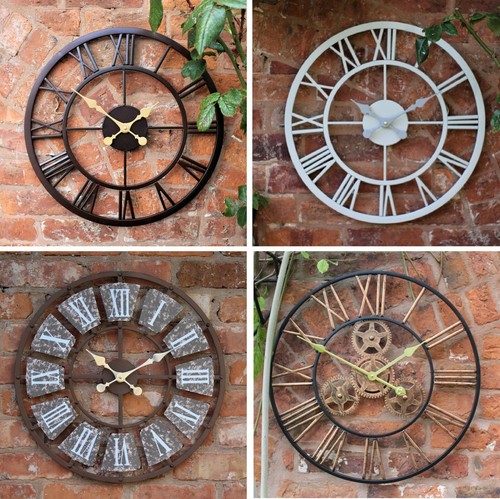 Garden ornament wall clock - ,