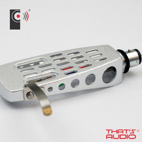 Silver metal headshell 12 - metal,