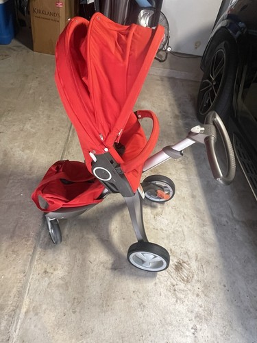 Stokke trailz stroller red - stroller,