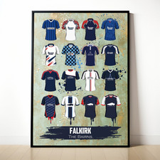 Falkirk Painted Shirt Framed Print
