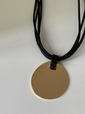 COS gold Pendant Necklace On