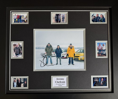 Jeremy clarkson signed framed - jeremy,