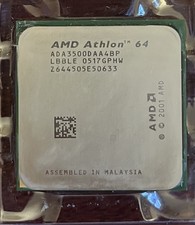 AMD ATHLON 64 3500+ Single Core 2.2GHz Socket 939 CPU with Stock Cooler FWO