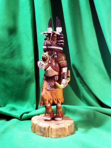 Hopi kachina doll badger - kachina,