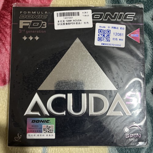 Donic acuda red - max, new