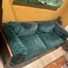 Habitat Victor Green Velvet