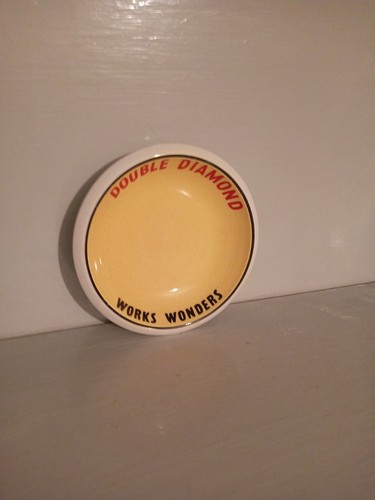 Double diamond vintage ashtray - double,