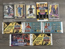 MATCH ATTAX SET/BUNDLE 10 SEALED LIMITED EDITION CARD PACKETS