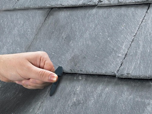 Slate roof repair clips - ., pack