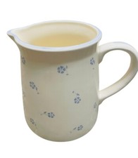 Large Jug White Floral