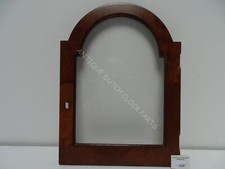 DOOR FOR DUTCH WARMINK GRANDFATHER CLOCK WITH GLASS PANE IN EXCELLENT CONDITION
