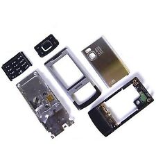 Nokia 6500 Slide housing+front lens glass+side buttons+rear cover Genuine