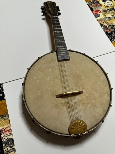 Vintage banjo mandolin - vintage,