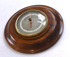 VINTAGE 1950/60s SHORT & MASON STORMOGUIDE OAK WALL BAROMETER