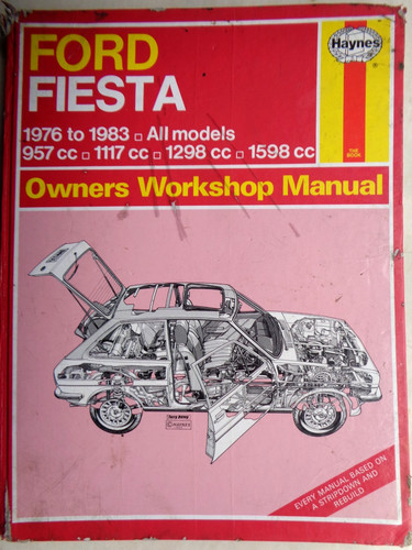 Ford fiesta haynes workshop - ford,