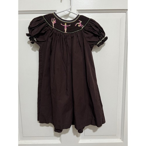Girls smocked ballet - girls,