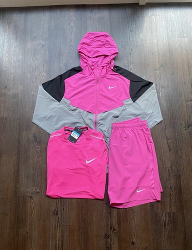 Pink full nike miler set - nike,