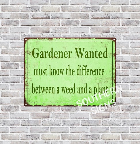 Gardener wanted weed plant - weed,