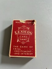 Waddington’s Lexicon Card