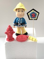 Fireman sam edible fondant - sam,