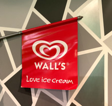 Vintage walls ice cream flag - ice,