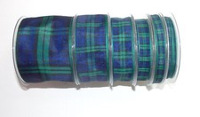 Tartan ribbon berisfords - by,