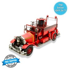 Vintage Hand Painted Fire