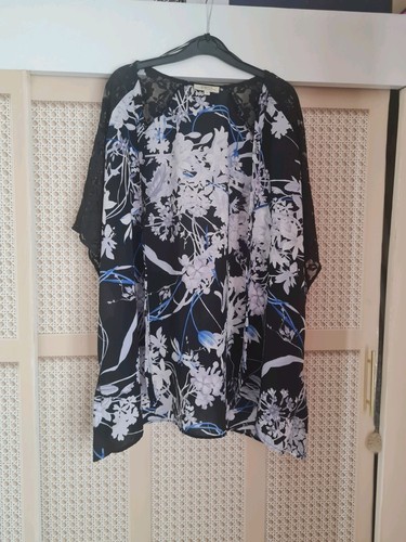 Ladies sheer blue and white - ladies,