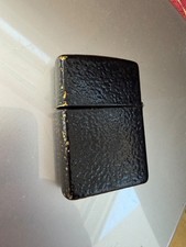 Zippo Black Crackle Lighter