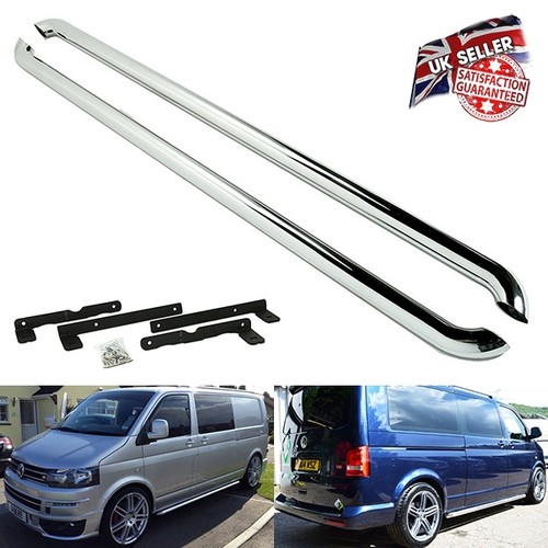 Polished side step bar running - side,