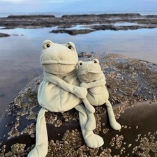 Jellycat Fergus Frog Plush: 18cm/33cm Green Doll New W/Tag + Free Dust Bag UK 