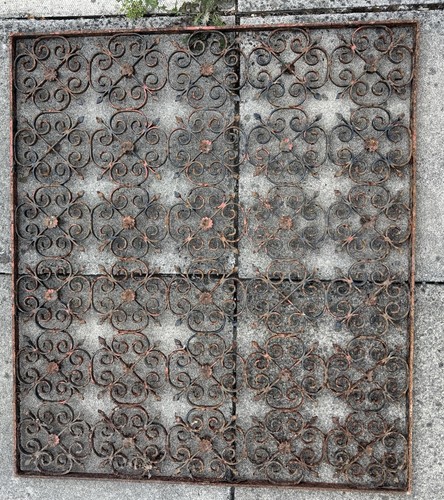 Large antique wrought iron - large,