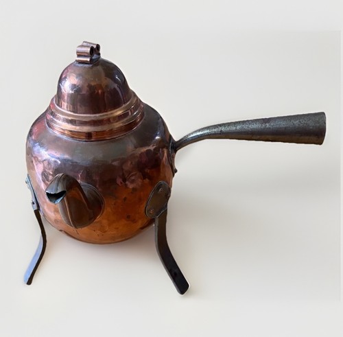 Antique copper kettle - antique,