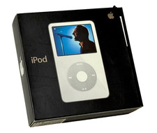 Apple iPod Classic White 60GB  MA003FB/A Empty Box, Disc & Lead Only