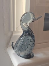 Vintage Whitefriars Blue Green