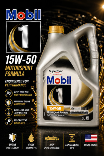 Mobil 15w50 fully synthetic - fully,