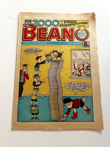 Vintage beano comic 2000 - beano,