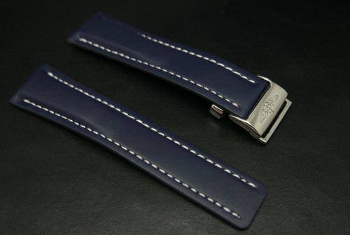 20mm for breitling - 20mm, blue