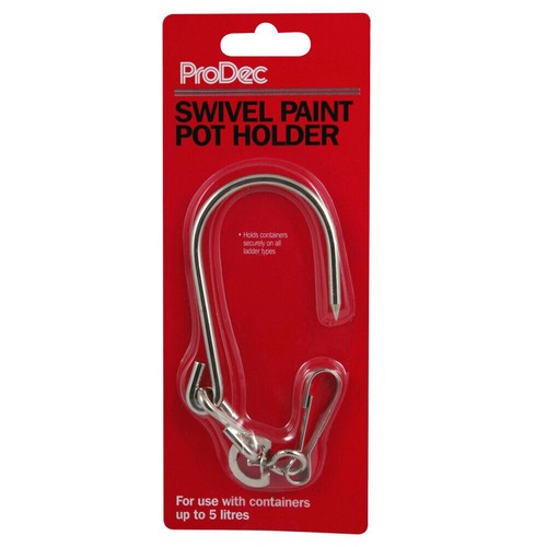 Paint pot holder - holder, swivel