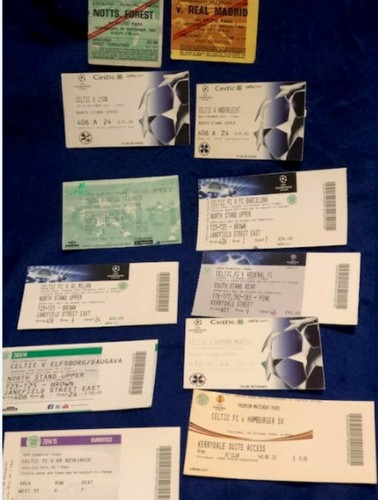 Celtic european match tickets - celtic,