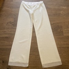 Twinset Wide Leg Silky Cream