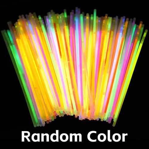 100 glow sticks - 8",