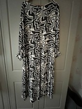 Geometric Print Dress By