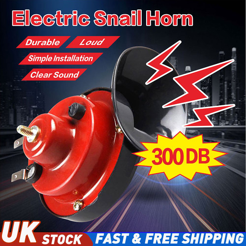Red 12v electric - electric, horn