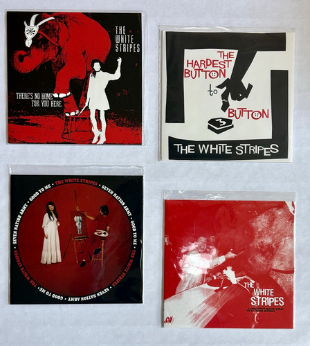 White stripes elephant vinyl - stripes,