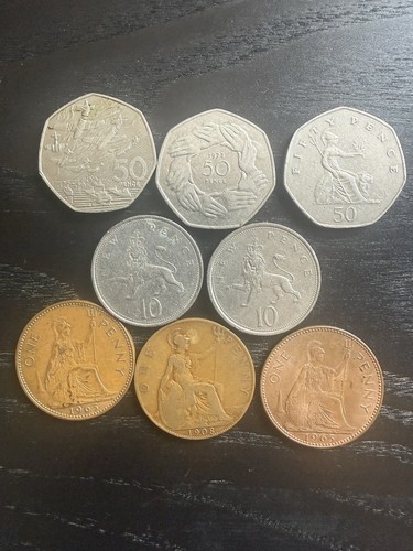 British coin lot - coin, 10p