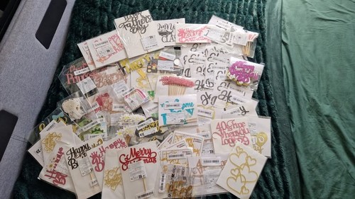 Cake topper job lot - job, 70