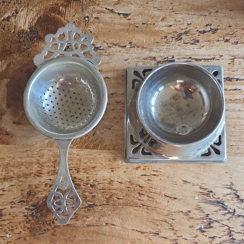 Antique silver plated tea - silver,